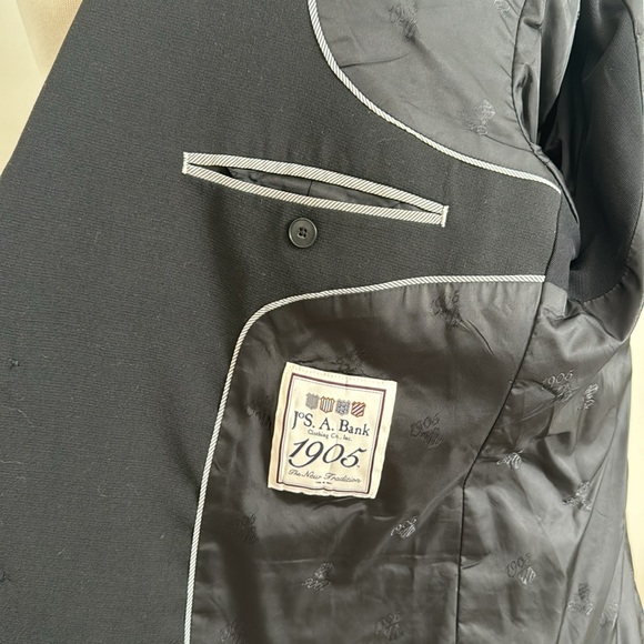 Jos. A. Bank 1905 The New Tradition Size 46 Regular Jacket Black - Picture 8 of 10